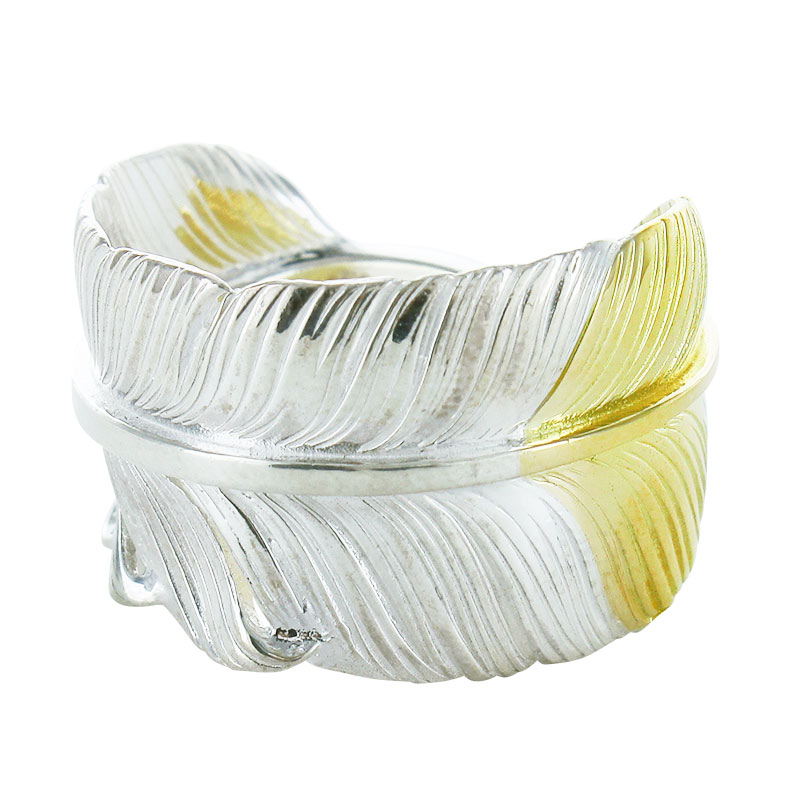 L old feather K18 top ring 02