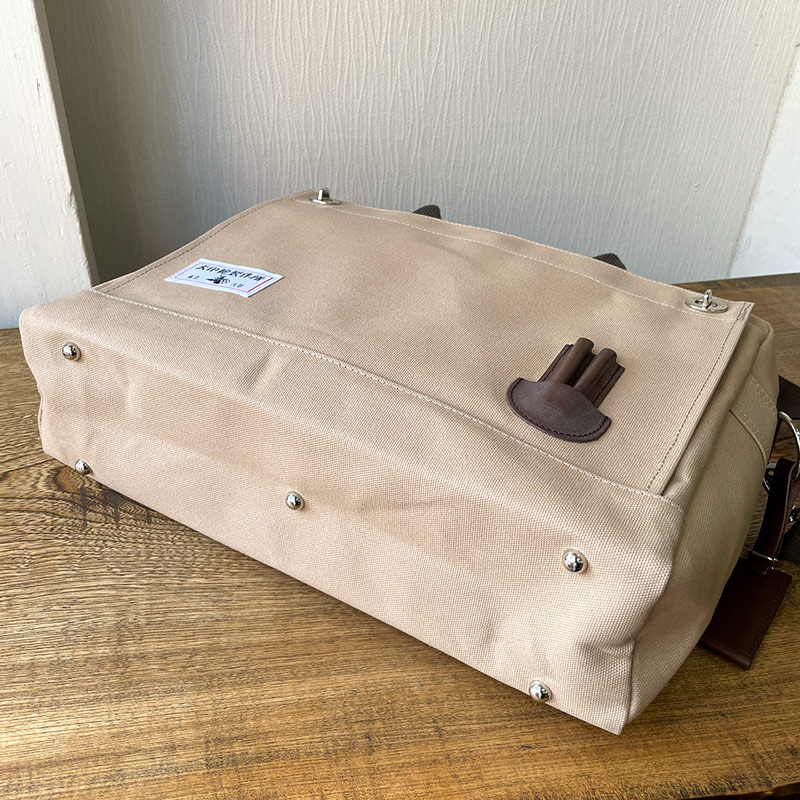 犬印純綿帆布 オーバーナイトブリーフケース（B4） | 通勤・通学バッグ